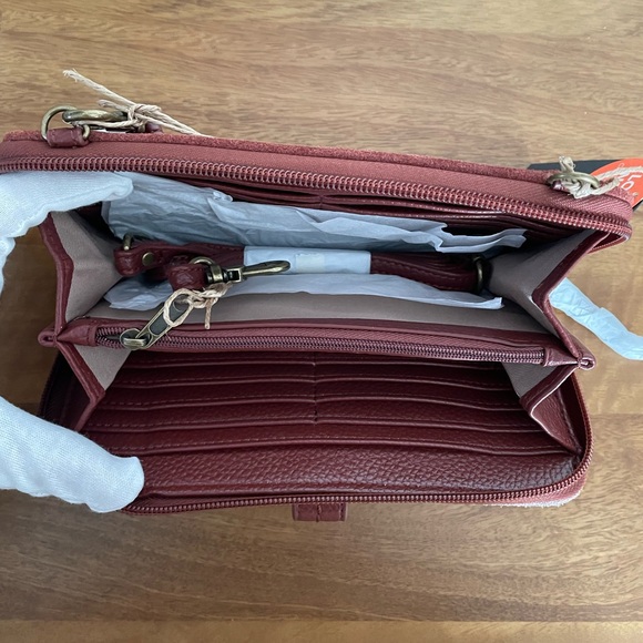 The Sak Multicolor Suede Clutch - Picture 5 of 5